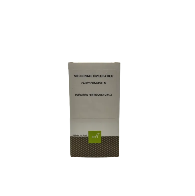 OTI Causticum Rimedio Omeopatico 30LM 20 Fiale Idroalcoliche Potenziate Liquide