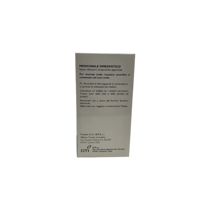 OTI Causticum Rimedio Omeopatico 30LM 20 Fiale Idroalcoliche Potenziate Liquide
