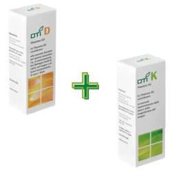 OTI D e OTI K Gocce Integratori per Ossa Sane e Sistema Immunitario Formato Convenienza