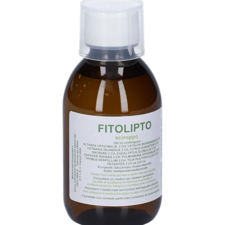 OTI Fitolipto Sciroppo Omeopatico per la Tosse 200ml