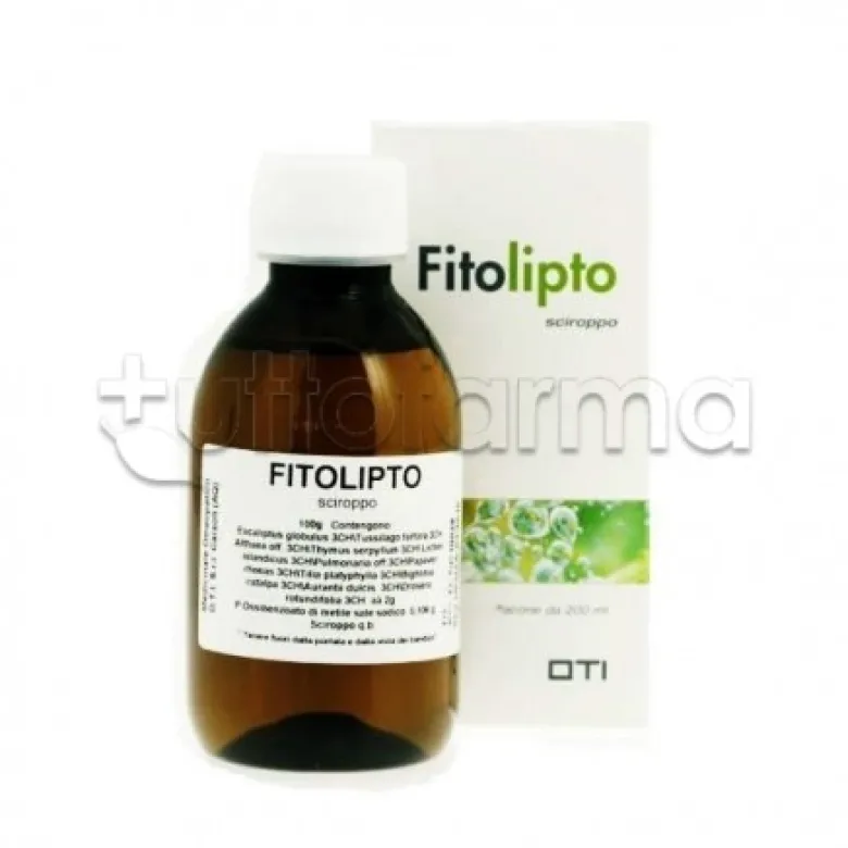 OTI Fitolipto Sciroppo Omeopatico per la Tosse 200ml