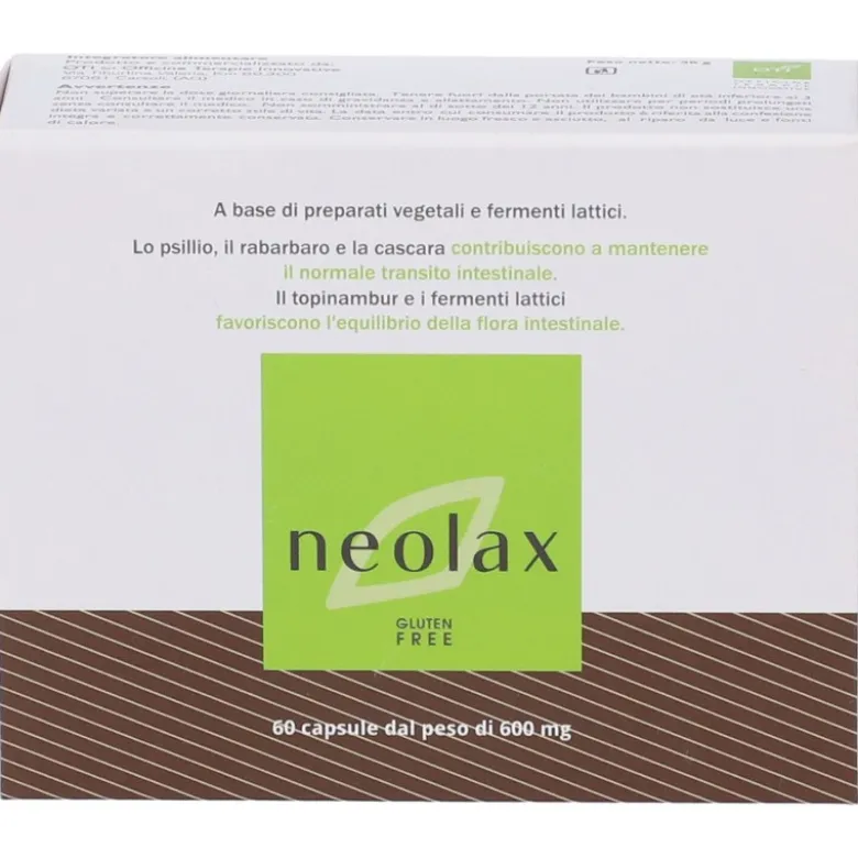 OTI Neolax Integratore per il Transito Intestinale 60 Capsule