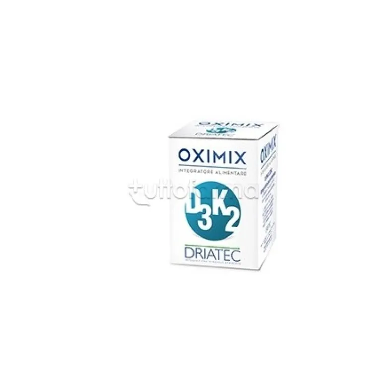 Oximix D3K2 Integratore per Sistema Immunitario 60 Capsule