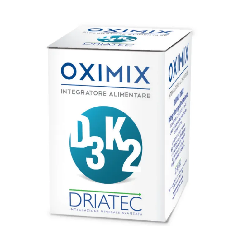 Oximix D3K2 Integratore per Sistema Immunitario 60 Capsule