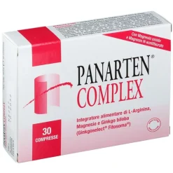 Panarten Complex Integratore per Circolazione e Memoria 30 Compresse