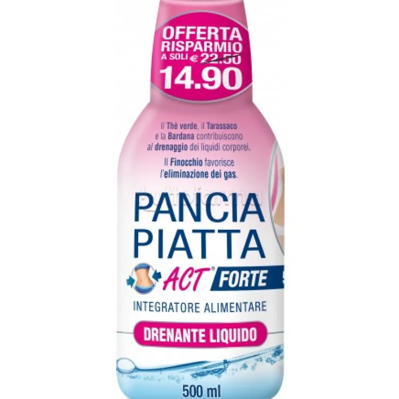 Pancia Piatta ACT Forte Drenante Liquido 500ml