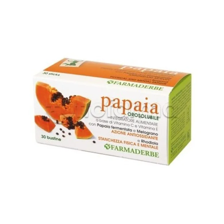 Papaia orosolubile per Difese Immunitarie 30 Bustine