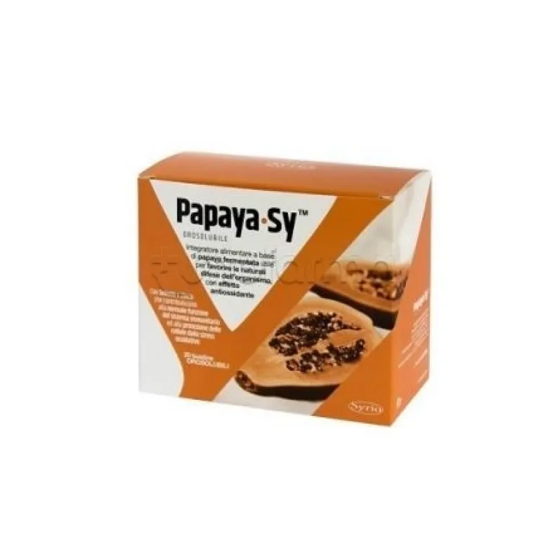 Papaya-Sy Integratore per Difese Immunitarie 20 Bustine