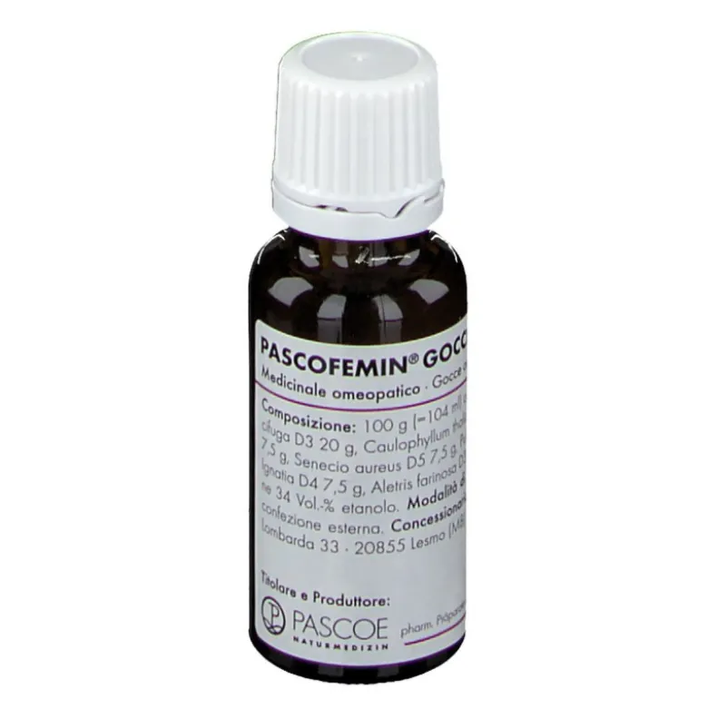 Pascoe Pascofemin Medicinale Omeopatico Gocce 20ml