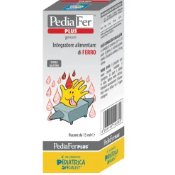 Pediafer Plus Gocce Integratore di Ferro per Bambini 15ml