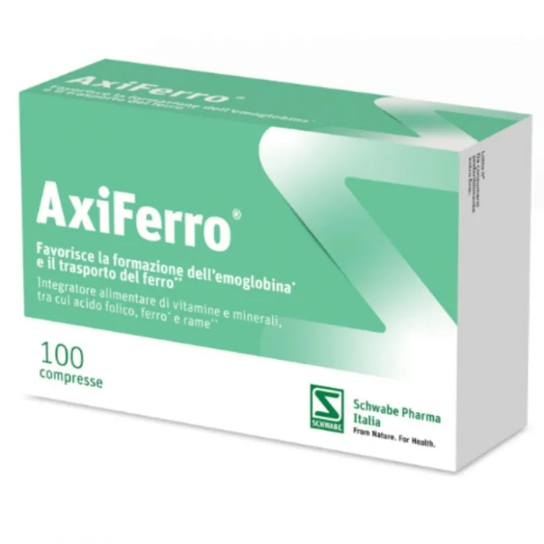 Pegaso Axiferro Integratore di Ferro 100 Compresse