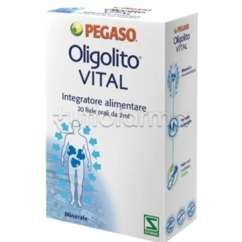 Pegaso Oligolito Vital Integratore con Oligoelementi 20 Fiale
