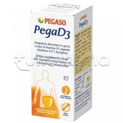 Pegaso Pega D3 Gocce Integratore con Vitamina D3 20ml