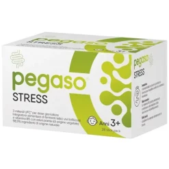 Pegaso Stress Integratore per Stanchezza e Flora Intestinale 28 Stick