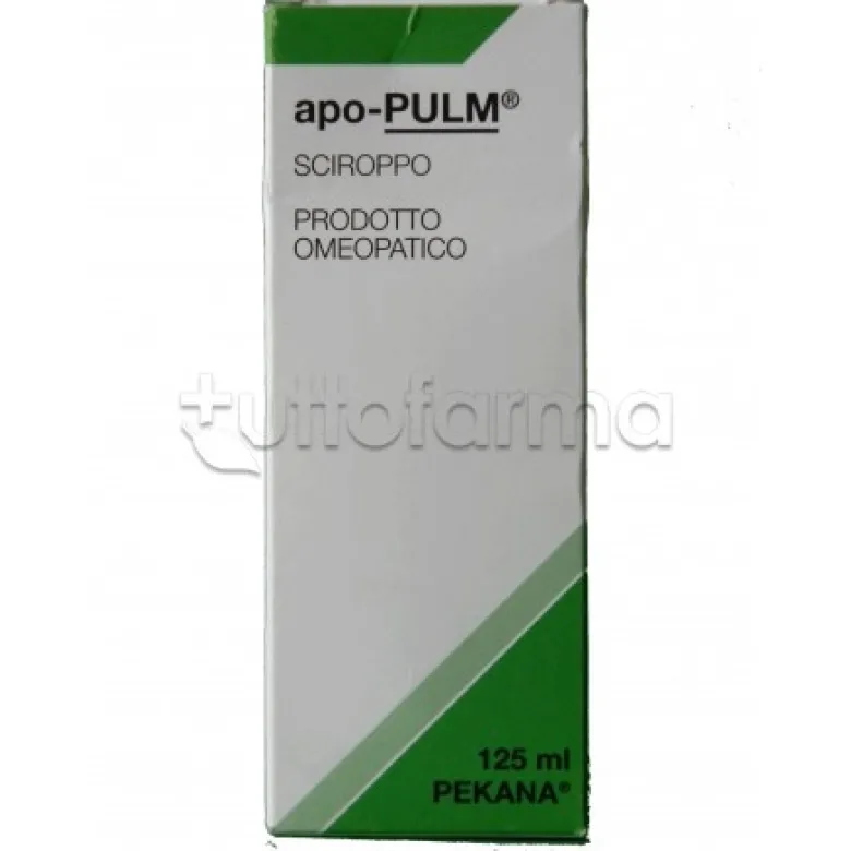 Pekana apo-PULM Omeopatico Spagirico Sciroppo 125ml