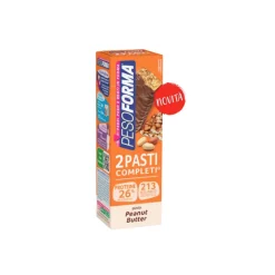 Pesoforma Barrette 2 Pasti Completi Gusto Peanut Butter 2 Pezzi