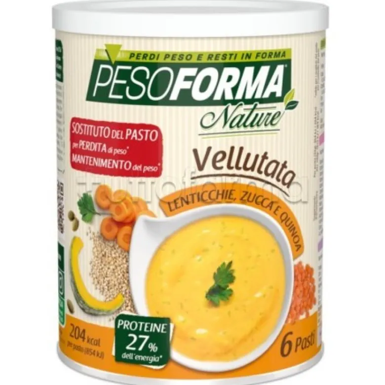 Pesoforma Vellutata Lenticchie e Zucca 6 Pasti