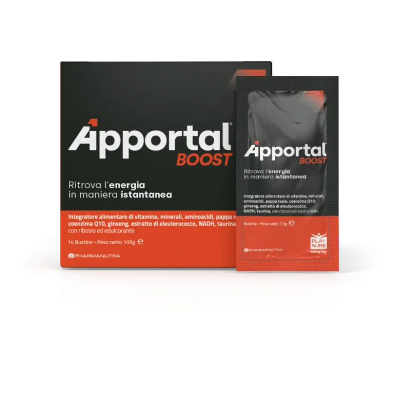 PharmaNutra Apportal Boost Integratore di Vitamine e Minerali 14 Bustine