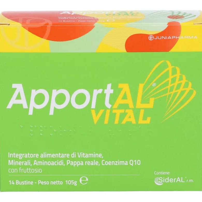 Pharmanutra ApportAL Vital Integratore Ricostituente 14 Bustine