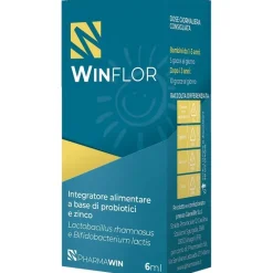 PharmaWin Winflor Integratore per Flora Intestinale 6ml