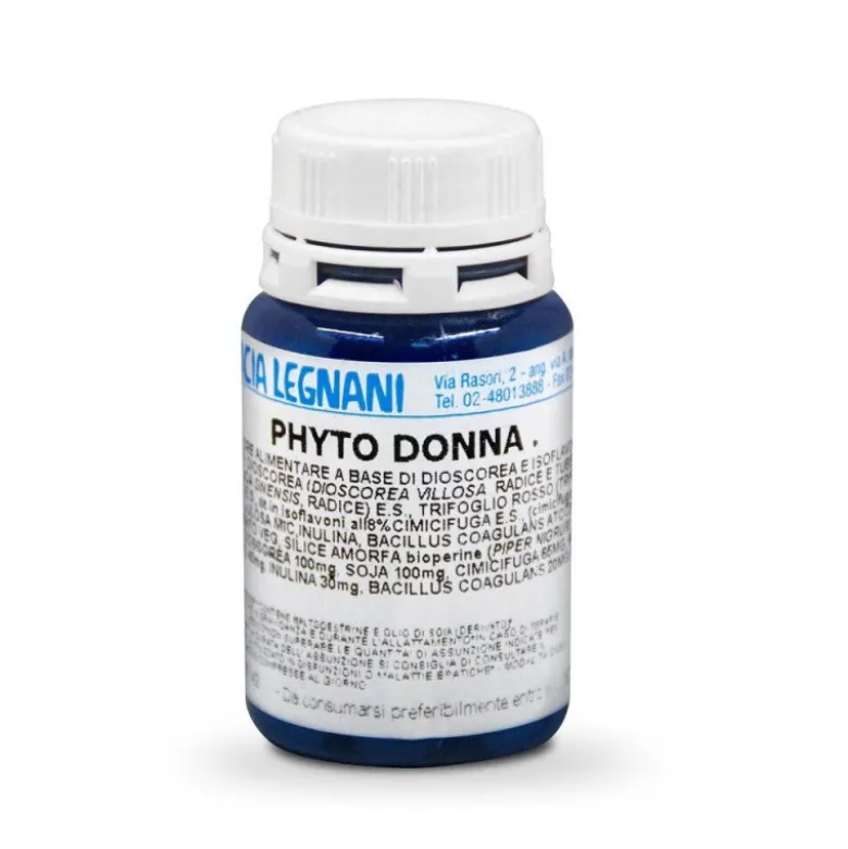 Phyto Donna Integratore Menopausa e Ciclo - 60 Capsule
