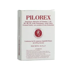 Pilorex Bromatech Integratore per Equilibrio Intestinale 24 Compresse