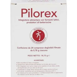 Pilorex Bromatech Integratore per Equilibrio Intestinale 24 Compresse