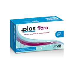 Plas Fibra Integratore per Regolarità Intestinale 20 Stick