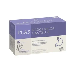 Plas Regolarità Gastrica per Acidità e Reflusso 20 Stick Pack da 15 ml
