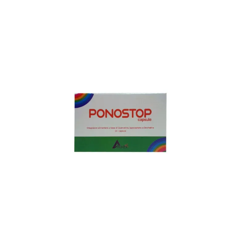 Ponostop Integratore per Circolazione e Digestione 24 Capsule