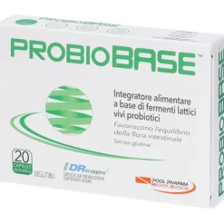 Pool Pharma Probiobase Integratore per Intestino 20 Capsule