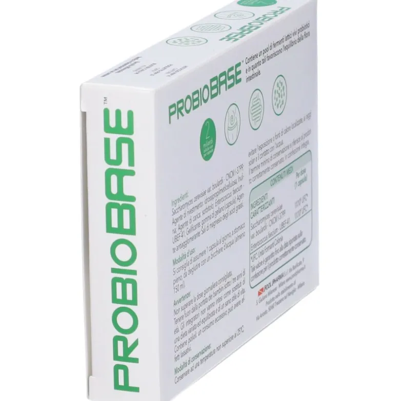 Pool Pharma Probiobase Integratore per Intestino 20 Capsule