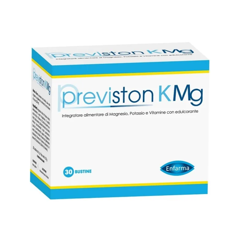 Previston Kmg Integratore Magnesio e Potassio 30 Bustine