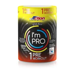 ProAction I'm Pro Pre Workout per Energia e Performance 300 g