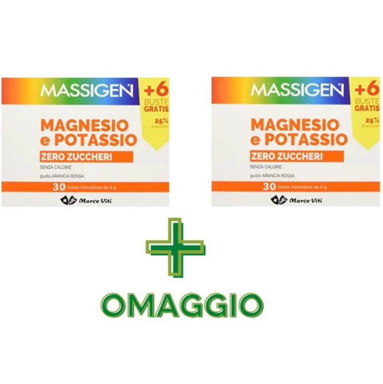 PROMO Marco Viti Magnesio Potassio Zero Zuccheri Integratore Ricostituente 30 Bustine + CONFEZIONE OMAGGIO