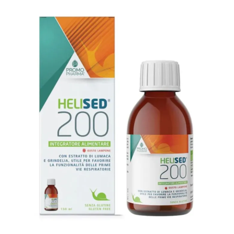 PromoPharma Helised 200 per Gola e Voce Sciroppo 150 ml