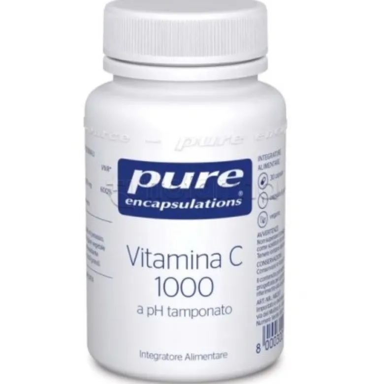 PROMO Pure Encapsulation Vitamina C1000 30 Compresse + CONFEZIONE OMAGGIO