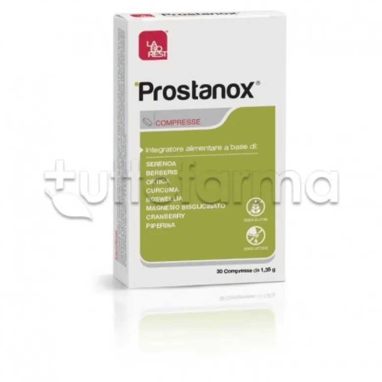 Prostanox Integratore per Prostata e Vie Urinarie 30 Compresse