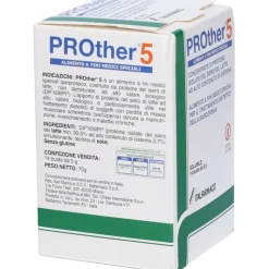 Prother 5 per Deficit Proteico e Glutatione 14 Bustine