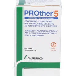 Prother 5 per Deficit Proteico e Glutatione 14 Bustine