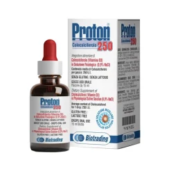 Proton 250 Gocce integratore vitamina D3 per ossa e immunità flacone 15 ml