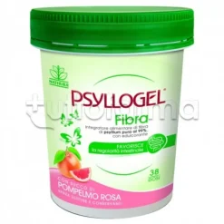 Psyllogel Fibra Integratore per Regolarità Intestinale Gusto Pompelmo Rosa con Semi di Psillio 170g