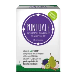Puntuale con Laxyllium per Regolarità Intestinale 30 Compresse