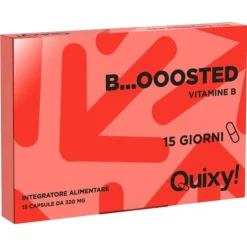 Quixy Boosted Integratore di Vitamina B 15 Capsule
