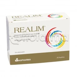 Realim Integratore glucomannano colesterolo e controllo del peso 20 bustine