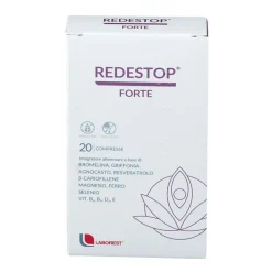 Redestop Forte Integratore per Regolarità Ciclo Mestruale 20 Compresse