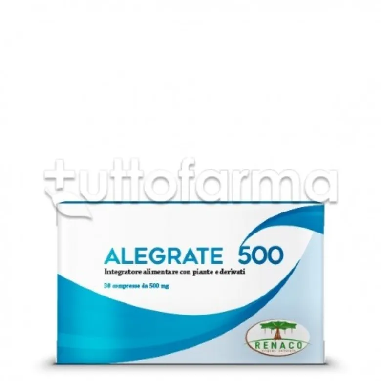 Renaco Alegrate 500 Integratore per l'Umore 30 Compresse