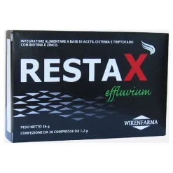 Restax Effluvium Integratore per Capelli 30 Compresse