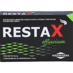 Restax Effluvium Integratore per Capelli 30 Compresse