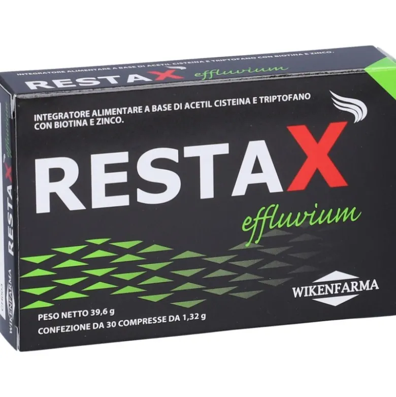 Restax Effluvium Integratore per Capelli 30 Compresse